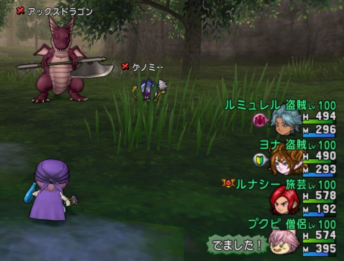 ３ptに分かれて３０分１２人で ゲノミー を探してみました 出現数や効率の良い探し方など V ｄｑ１０ブログ プクピの冒険日記