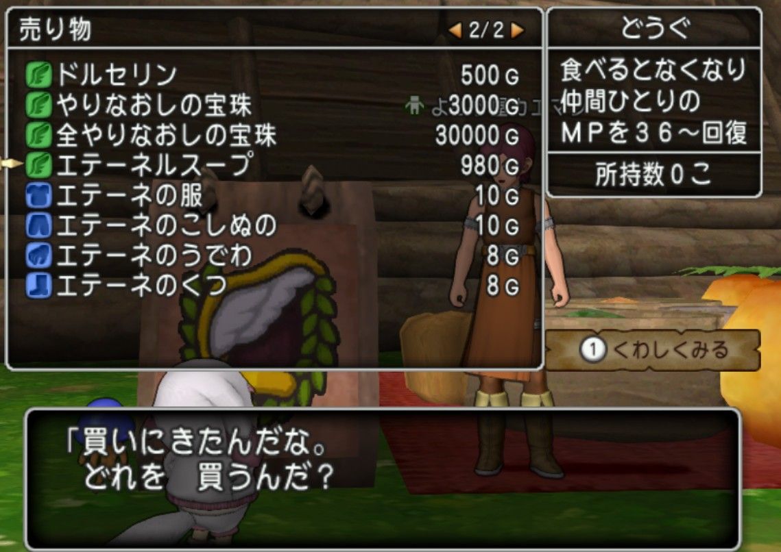 クエスト５１５ 約束の獣 新エテーネ村人 増加クエストの進め方 ｄｑ１０ブログ プクピの冒険日記