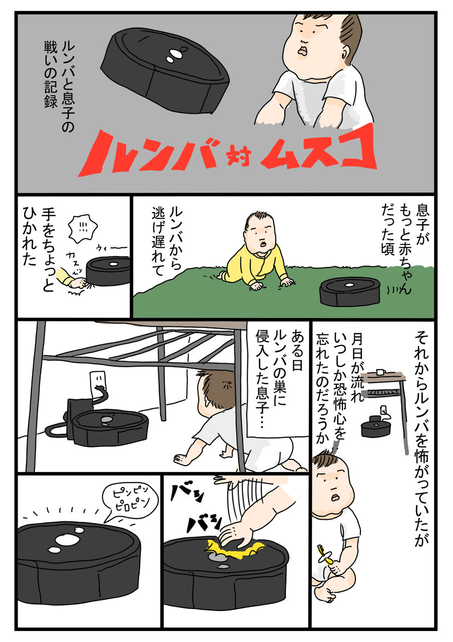 ルンバ対ムスコ ツボウチん家 Powered By ライブドアブログ