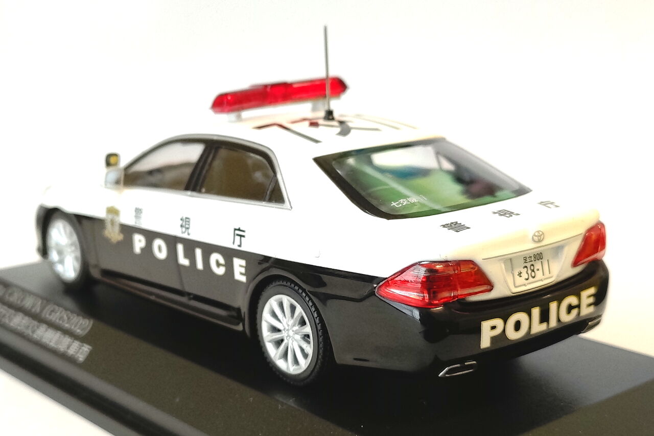 RAI'S 1/43 トヨタ クラウン(GRS202)警視庁交通部交通機動隊車両 : pumiの小さな車館