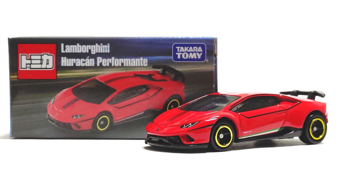 トミカアジア限定 Lamborghini Huracan 赤
