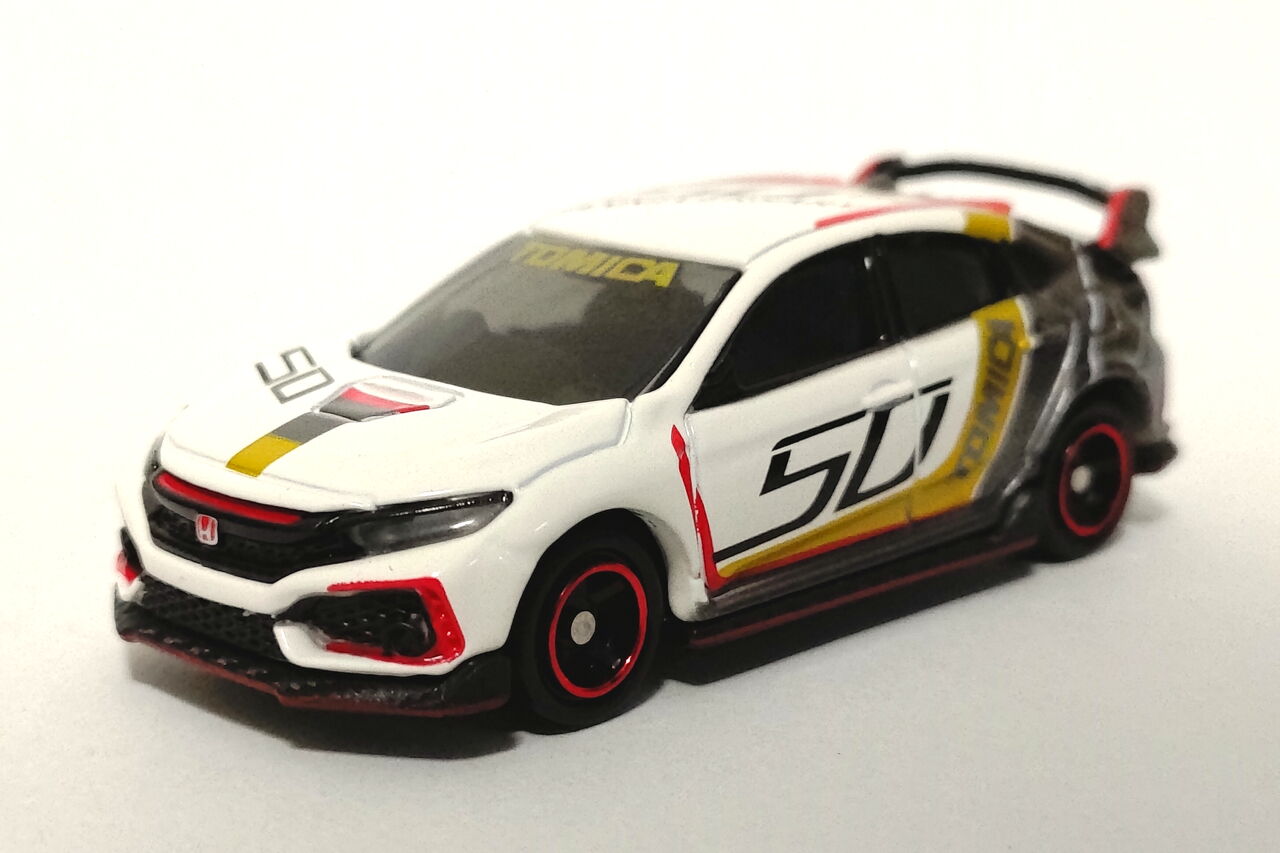 Honda シビック Type R トミカ50周年記念仕様 Designed By Honda Pumiの小さな車館