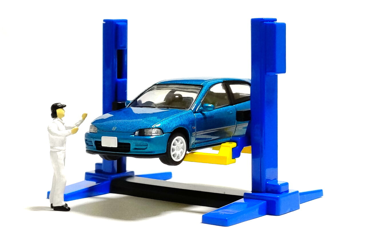 トミカラマ ヴィンテージ06a カーリフト(TLV-NEO ホンダ シビックSiR