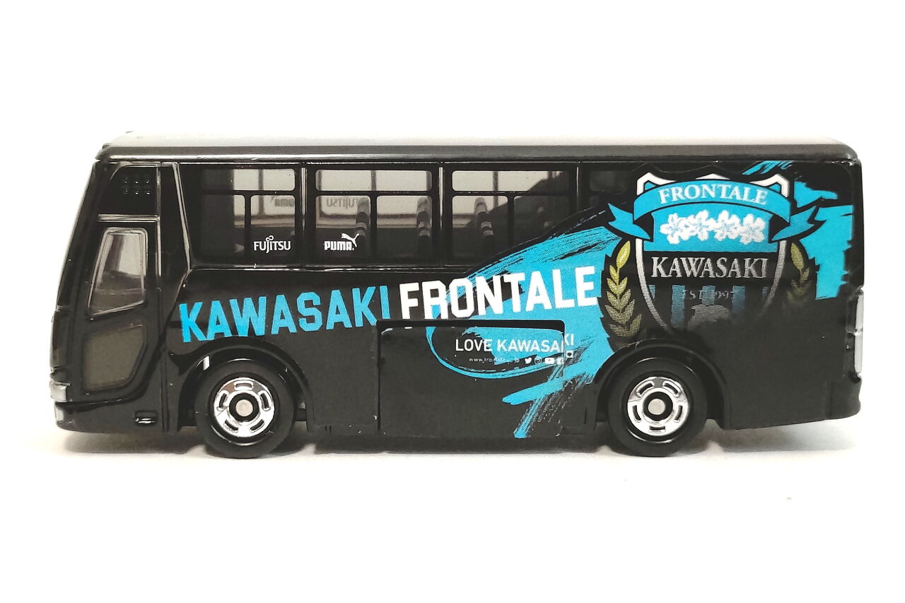 川崎フロンターレ トミカ オフィシャルチームバス 5個セット