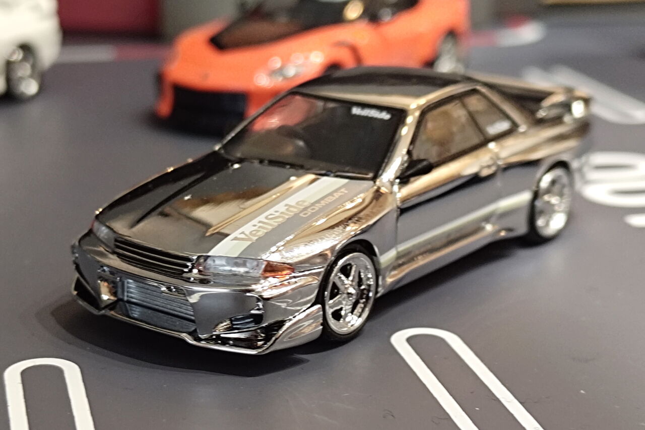 Mini GT VeilSrde Model 限定モデル　100台限定 ☆100台限定☆MINI GT ミニGT R32 GT-R ゴールドクローム