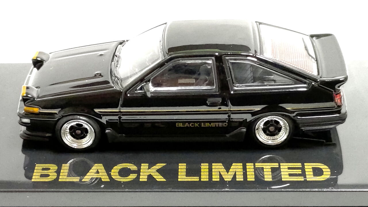 INNO MODELS 1/64 スプリンター トレノ AE86 ブラック Limited