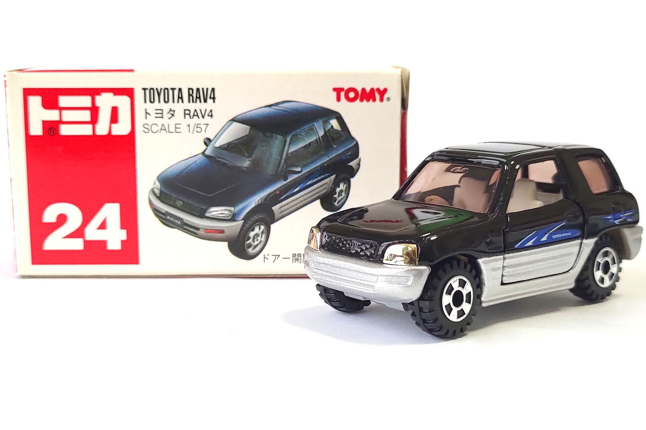 トミカ No 24 トヨタ Rav4 Pumiの小さな車館 トミカ No 24 トヨタ Rav4 Pumiの小さな車館