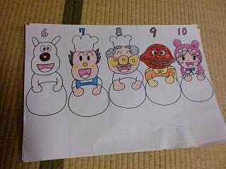 手作りおもちゃ １対１対応を学ぶ 働く主婦の独り言