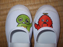 ぷにんぷ妊婦  *ブログで描く我が子の毎日*-上履き