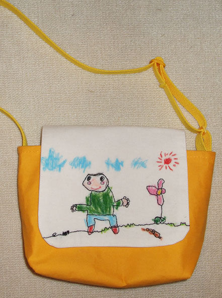 ぷにんぷ妊婦  *ブログで描く我が子の毎日*-通園カバン