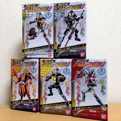バンダイ 仮面ライダー鎧武 アームズアクション鎧武3 でぃーえすわんつー