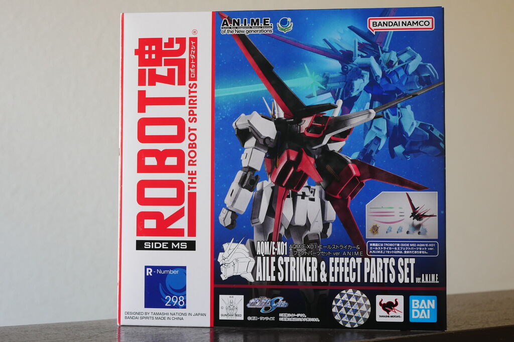 ROBOT魂 GAT-X105 ストライクガンダム ver. A.N.I.M.E. ＆ AQM/E