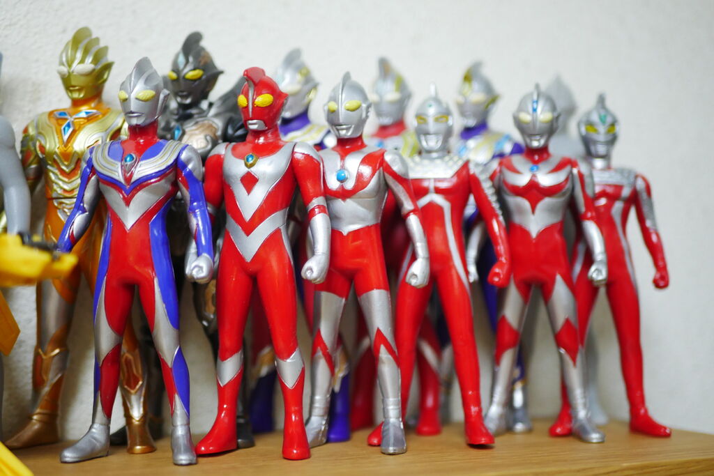 ウルトラマンソフビフィギュア9体セット40年前ヴィンテージフィギュア ウルトラマンソフビフィギュア9体セット40年前ヴィンテージ