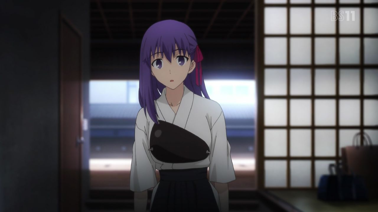 Fate Stay Night Ubw 第四話 セイバーの私服姿きたあああああ やっぱよく似合う 美綴さんがヒロイン並みに可愛い 美綴さん マジで早く 甘いレモン