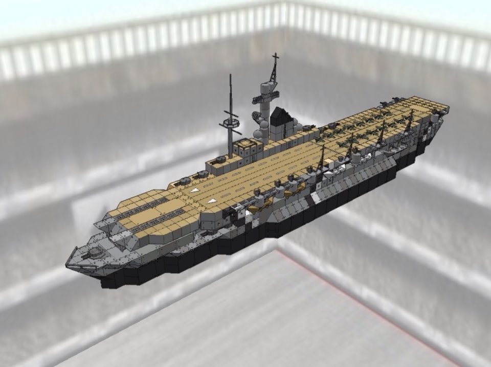 ドイツ帝国海軍 航空母艦 グラーフ ツェッペリン Battle Ship Craft Mk Karmann造船所