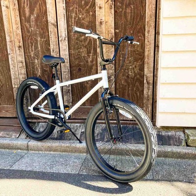 BMX 24インチ ちょいカスタム 街乗り仕様・24インチセミファットBMXカスタム【要注目】 : SLOW