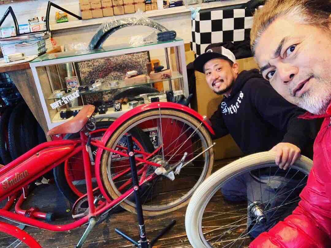 インディアン　ビーチクルーザーカスタム　ビンテージMTB SCHWINN シュウィン S1 CRUISER クルーザー vintage retro