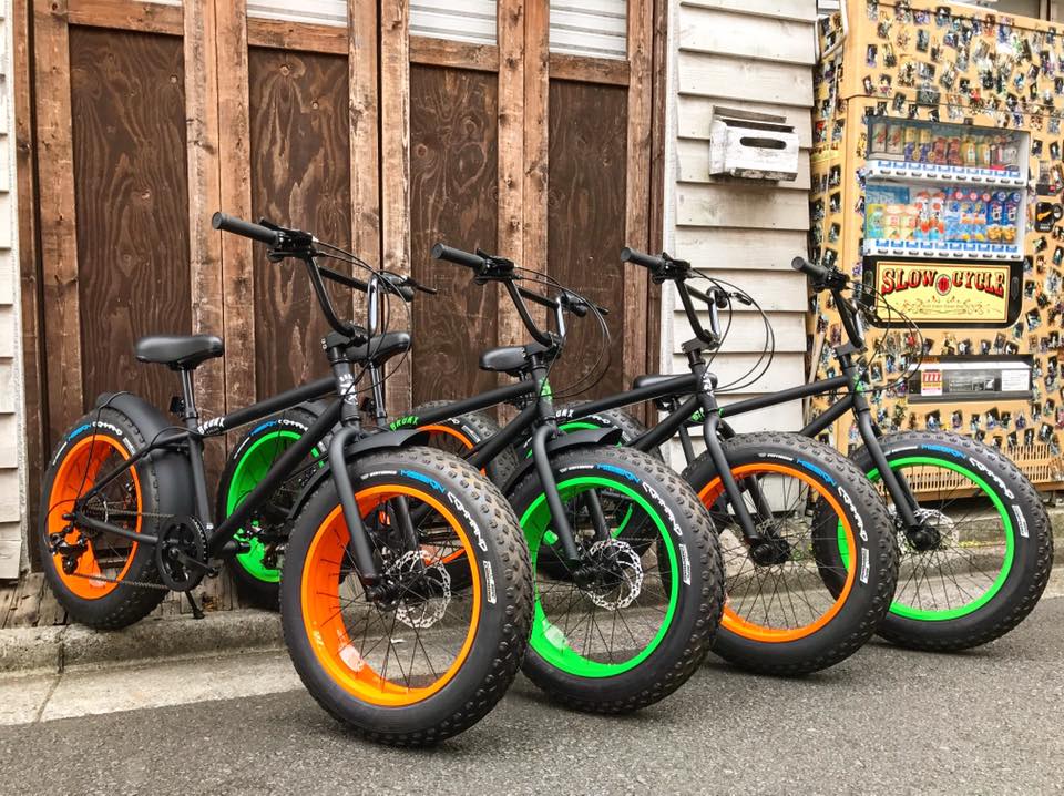 ファットバイクインチ7段ギアが間もなく入荷いたします 下町のチャリ屋 Slow Cycle スローサイクル 奮闘記