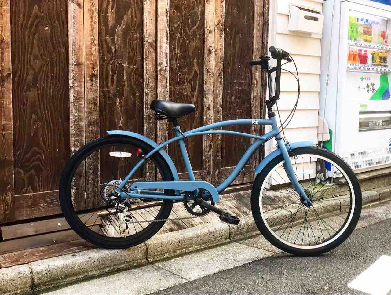 ビーチクルーザー　カスタム　グリーン Amazon | 自転車 VOLT Hight Riser グリーン 20inch ビーチ