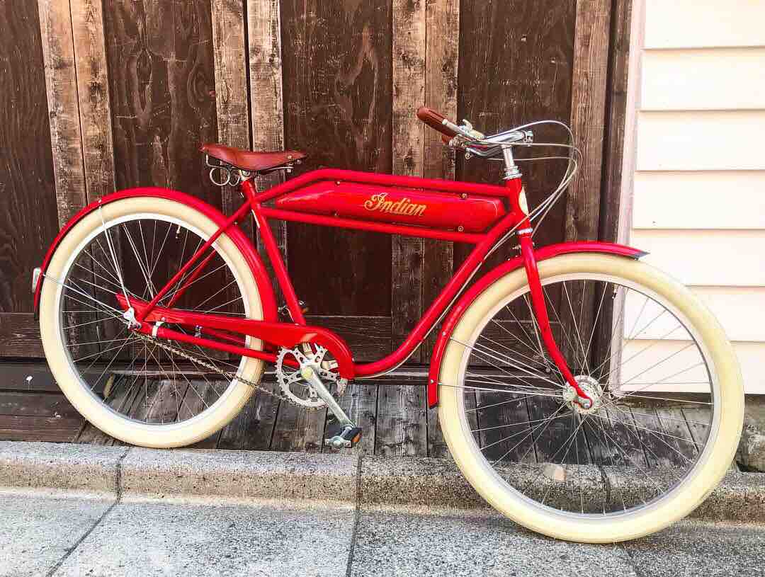 インディアン　ビーチクルーザーカスタム　ビンテージMTB インディアンビーチクルーザーカスタムビンテージMTB