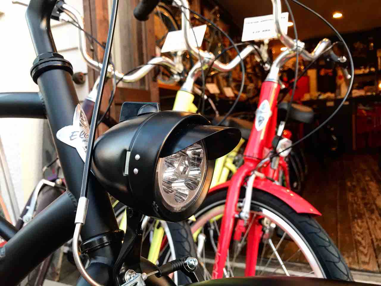 砲弾型ledヘッドライト ブラックが入荷しました ビーチクルーザー専門店 スローサイクル Blog