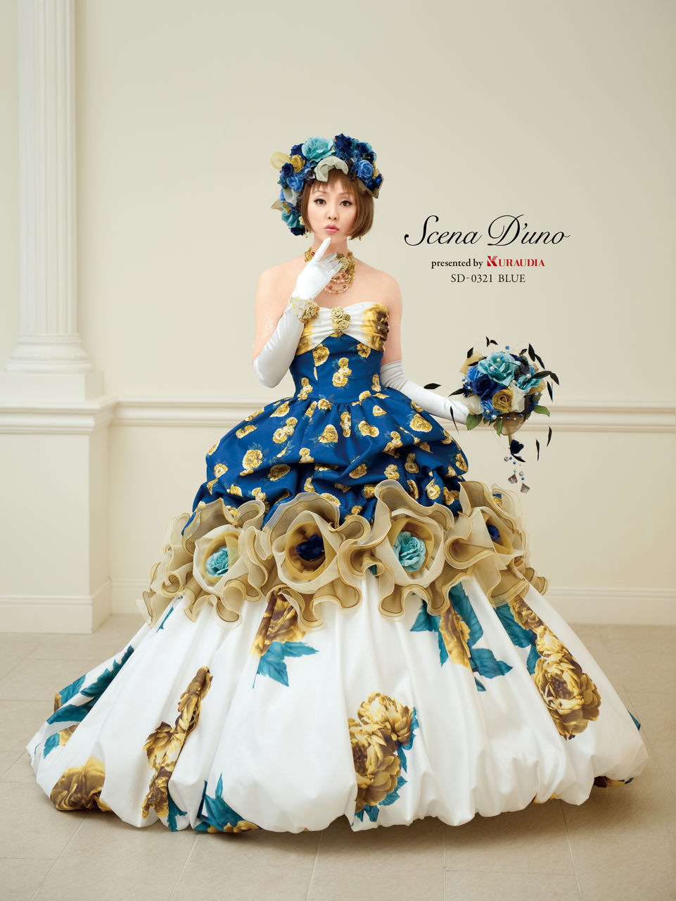 シェーナドゥーノ ブルードレス Dress Bridal Attendant Pur ピュール シェーナドゥーノ ブルードレス Dress Bridal Attendant Pur ピュール