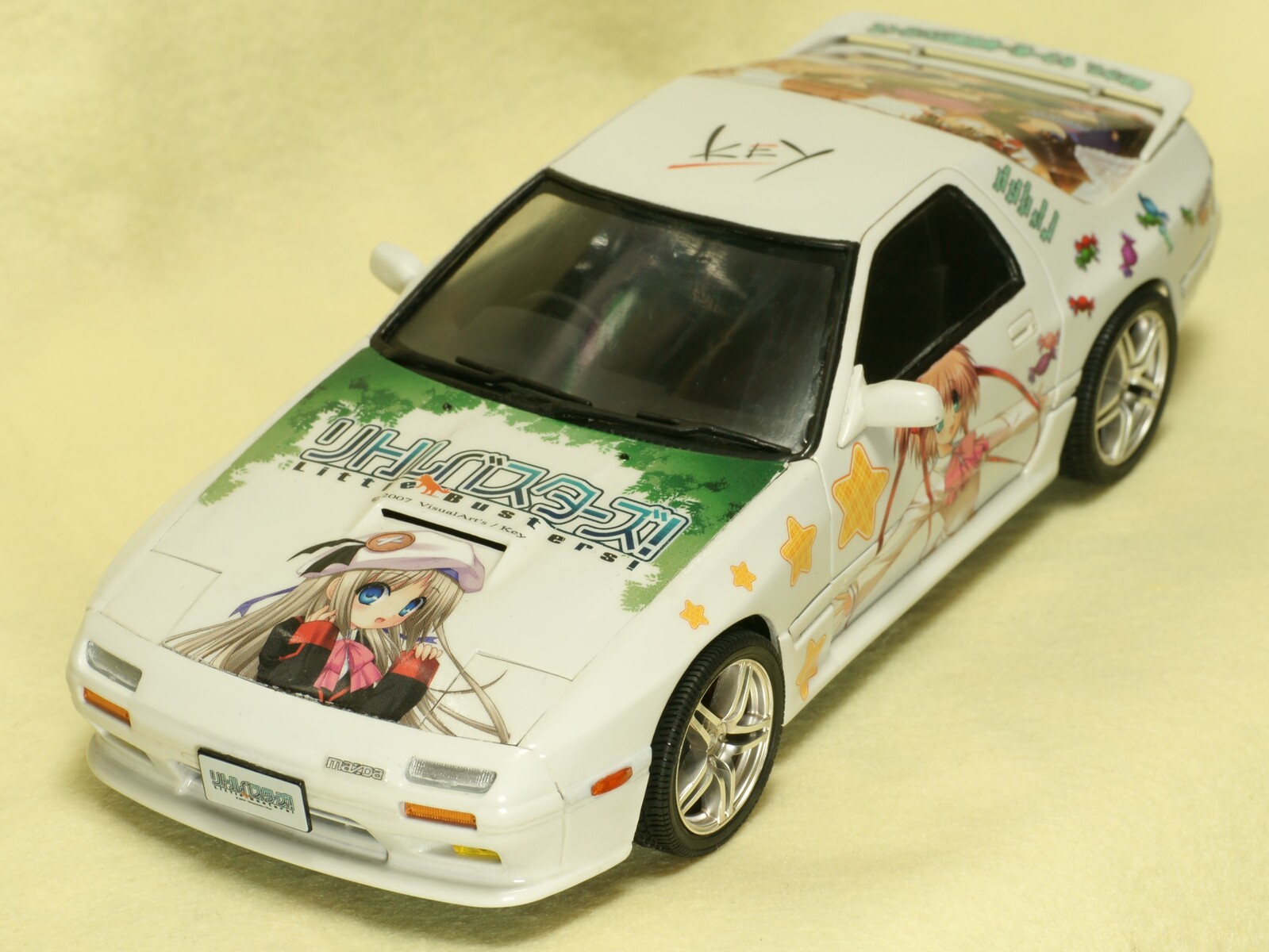 初の痛車プラモデル完成です！ : オータクの世界