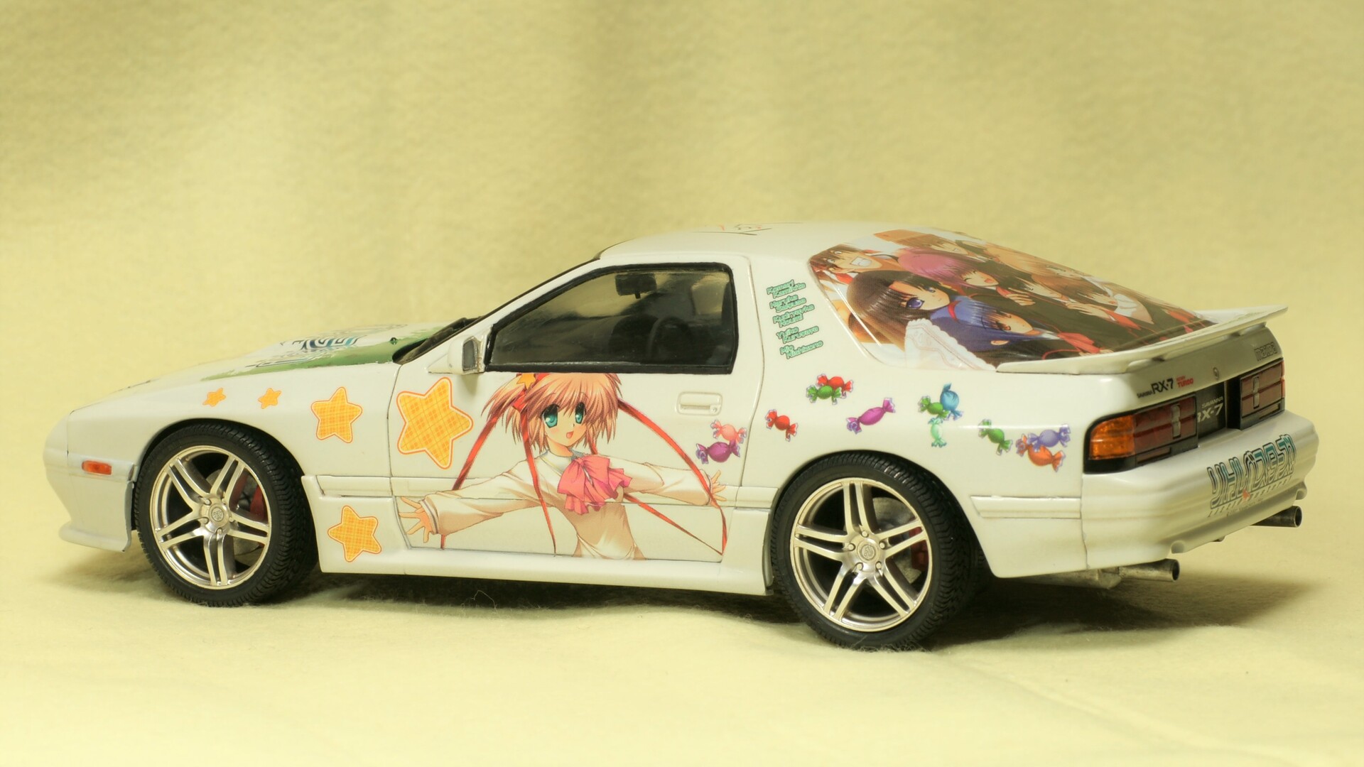 初の痛車プラモデル完成です！ : オータクの世界
