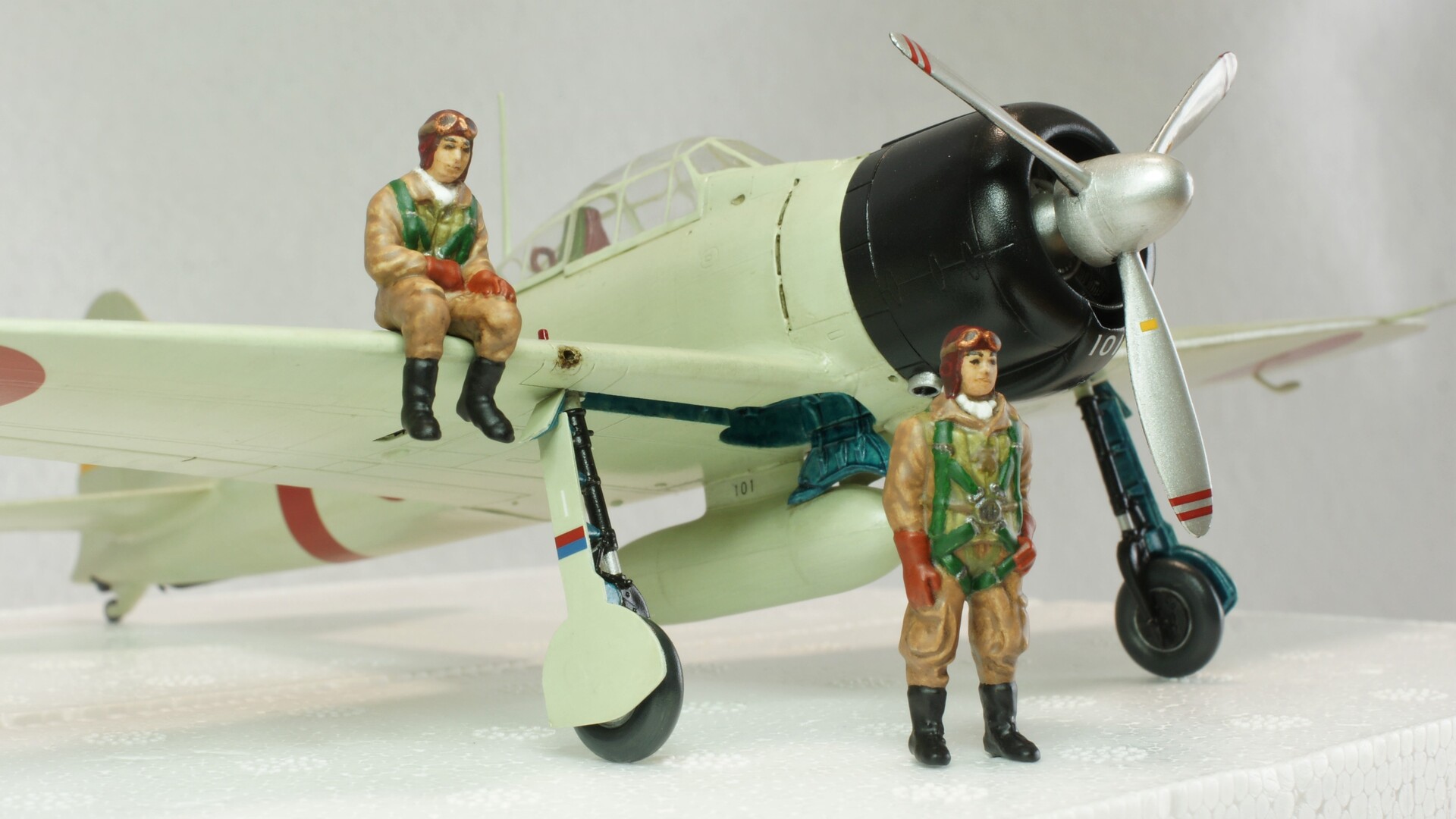 零戦 21型 パイロット フィギュア 零戦21型〈完成編〉 : オータクの世界