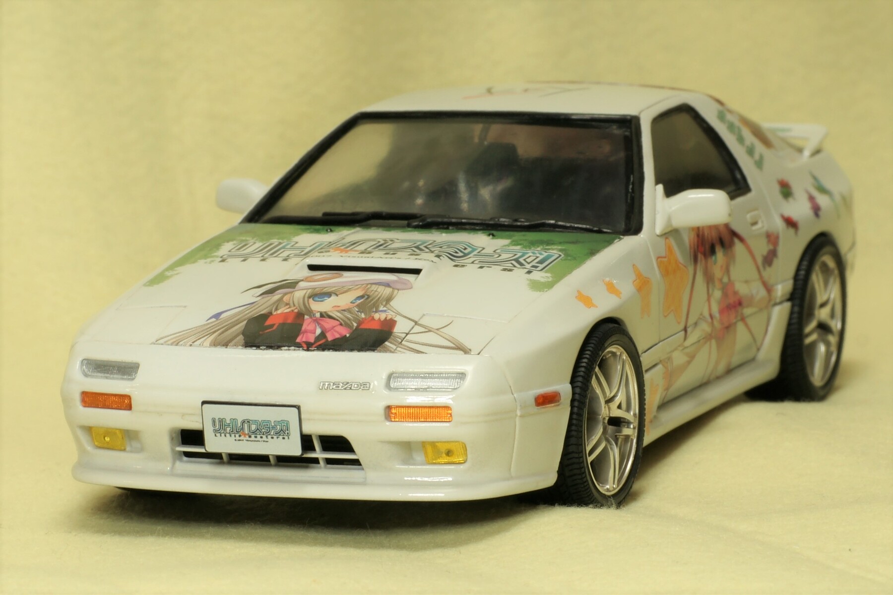 初の痛車プラモデル完成です！ : オータクの世界