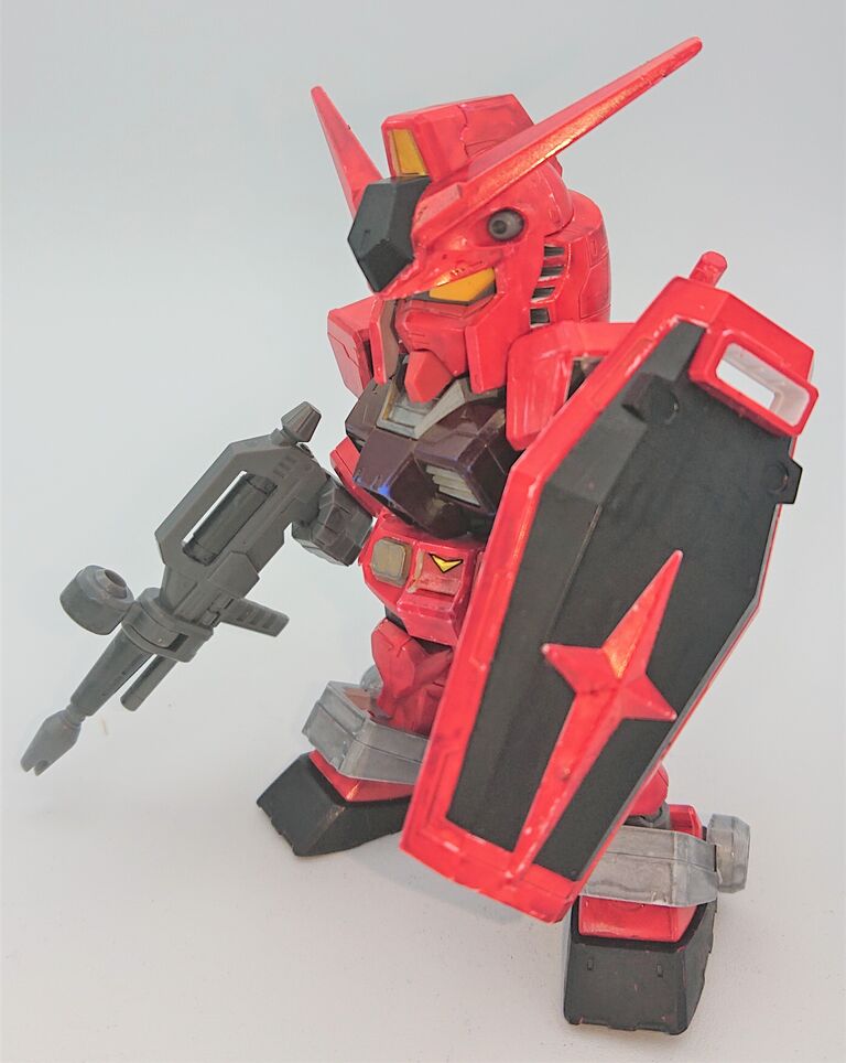ガンプラ改造コーナー Sd クロスシルエット Rx 78 2ガンダム シャア専用ザク 部分塗装 ガンブーのガンダム ガンプラ大好きブログ