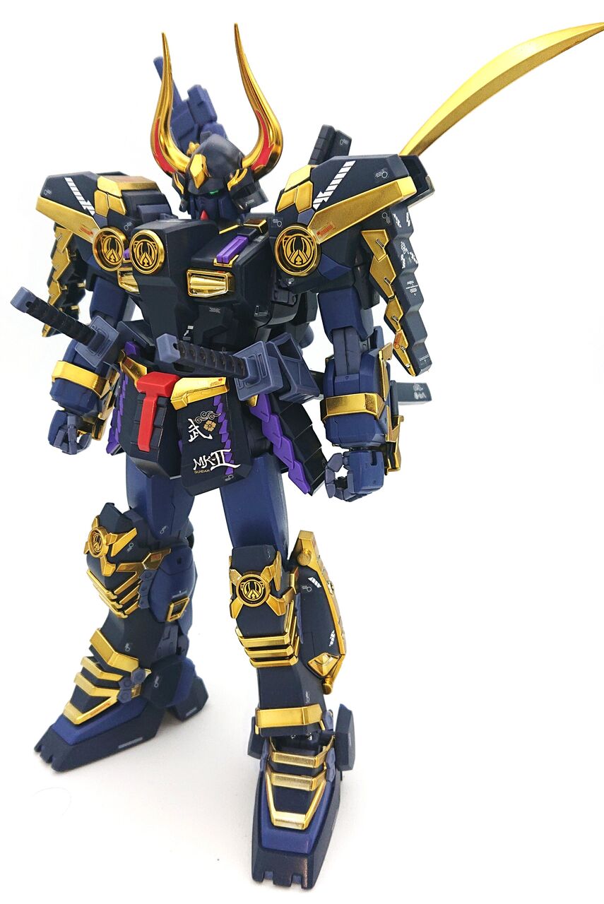 ガンプラ』MG 武者ガンダムMk-Ⅱ レビュー Ver1 : ガンブーの