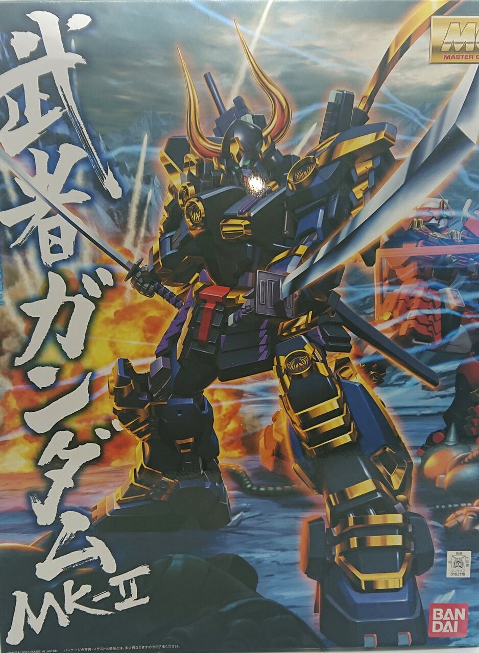 ガンプラ MG 武者ガンダム 2体 真武者&武者ガンダムマーク2 組立済み MG 武者ガンダムMk-II [Musha Gundam Mk. II] 0163119
