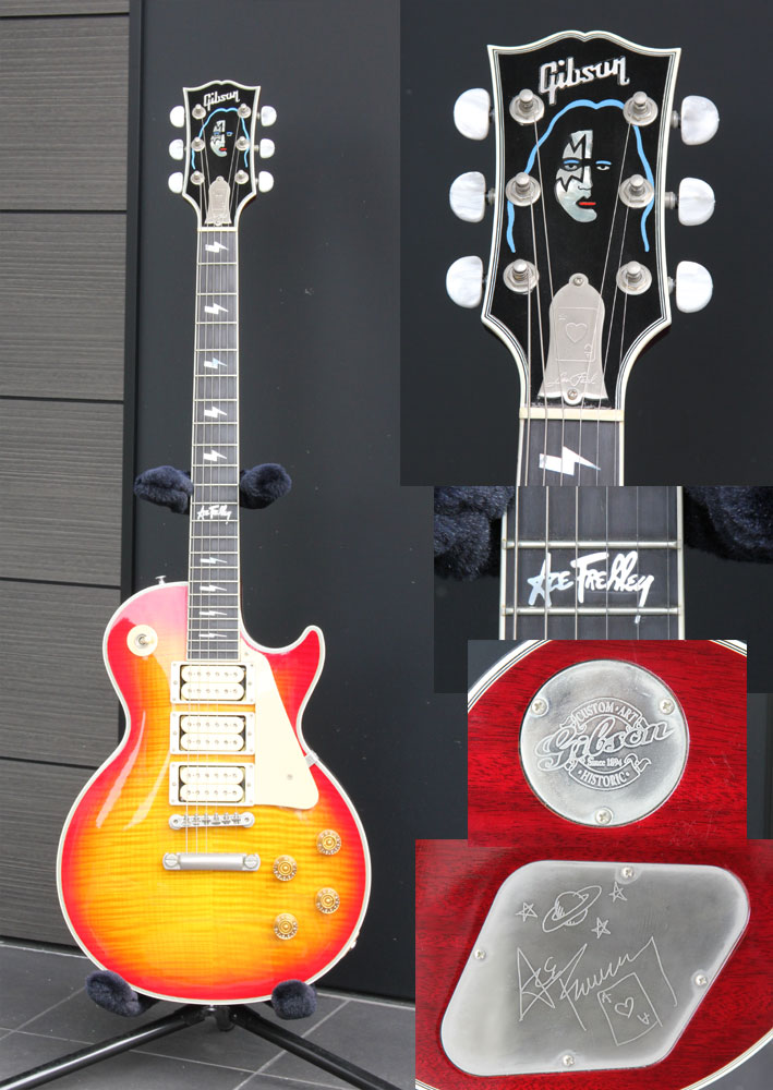 Ace Frehley Signature 風　ノーブランド・レスポール ノーブランド◎Gibson 風◎エレキギター レスポール Les Paul Custom