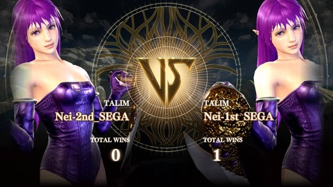 キャリバー6018ネイファースト戦