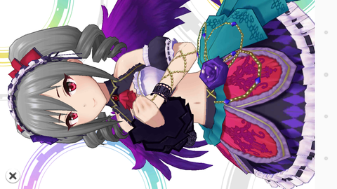 デレステー094SSレア蘭子ちゃん★