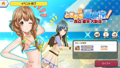 ときめき206イベント結果★