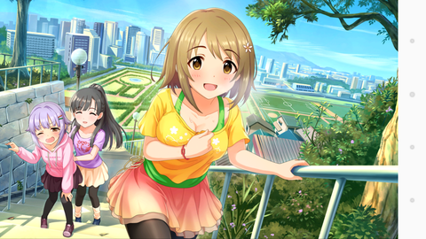 デレステー063Sレアかな子ちゃん