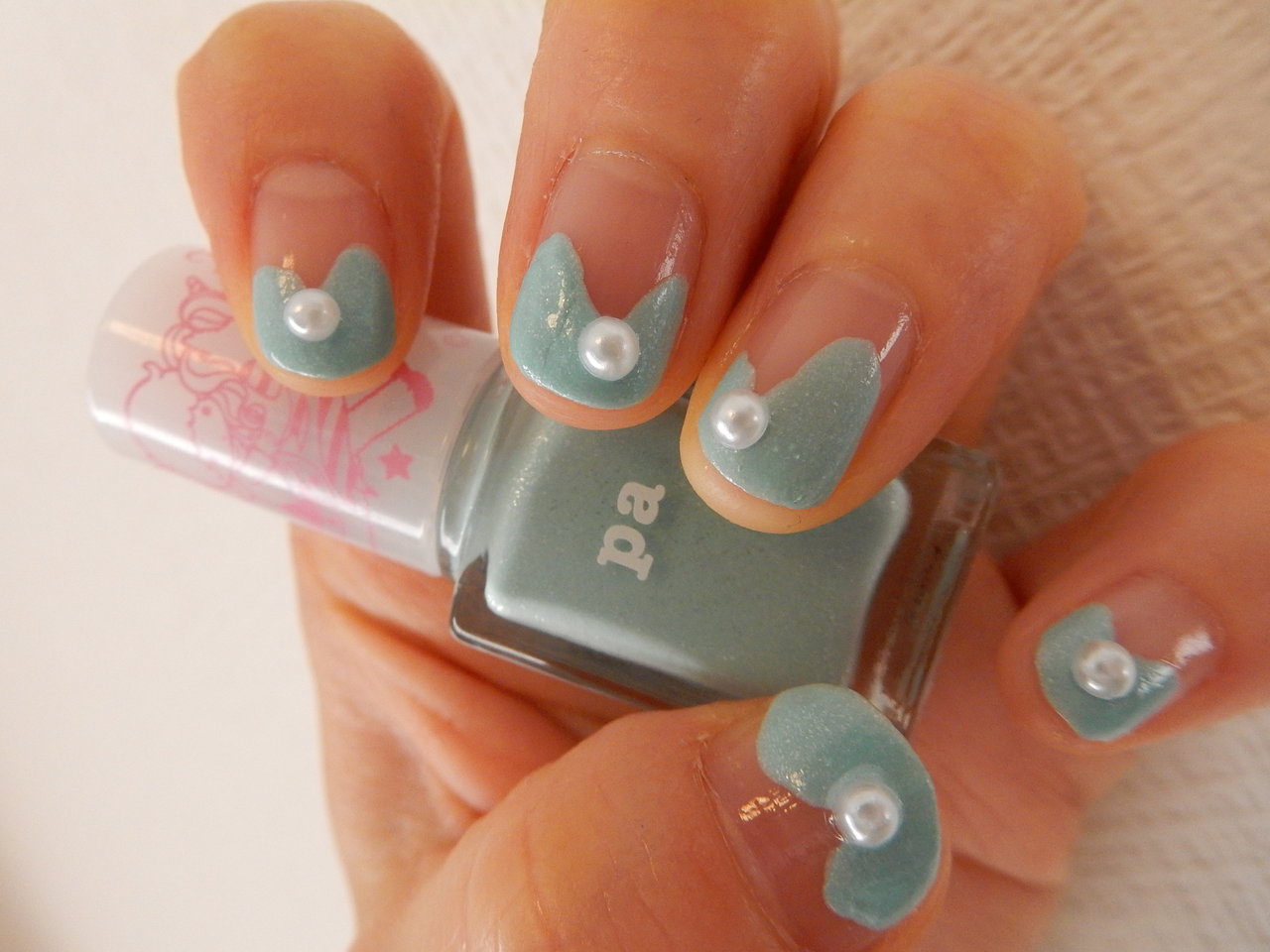 パールを使って シュガーネイル Escapemonos