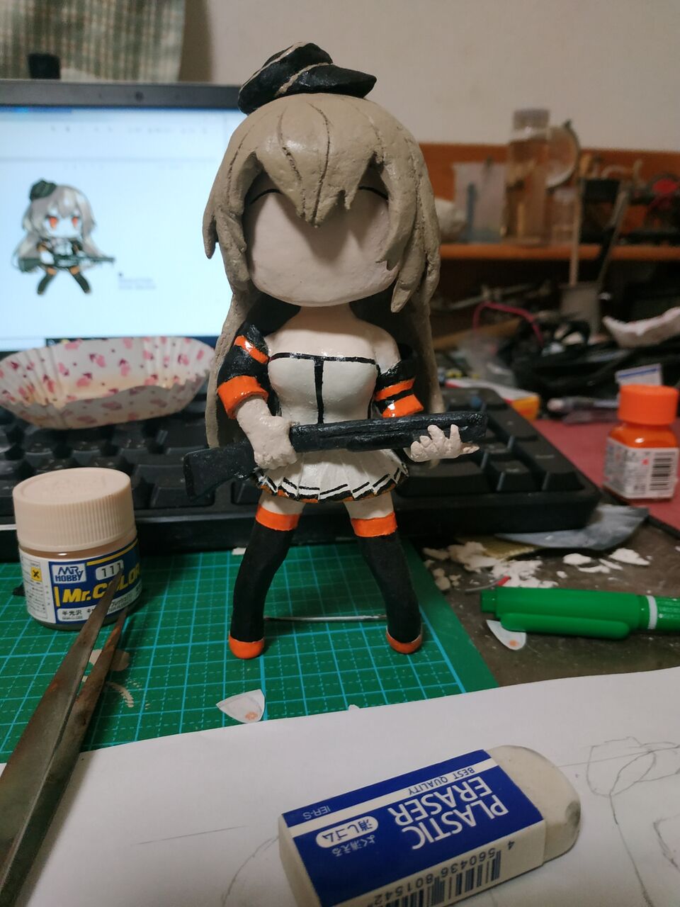 フィギュア作ってみた ストリキニーネの工作