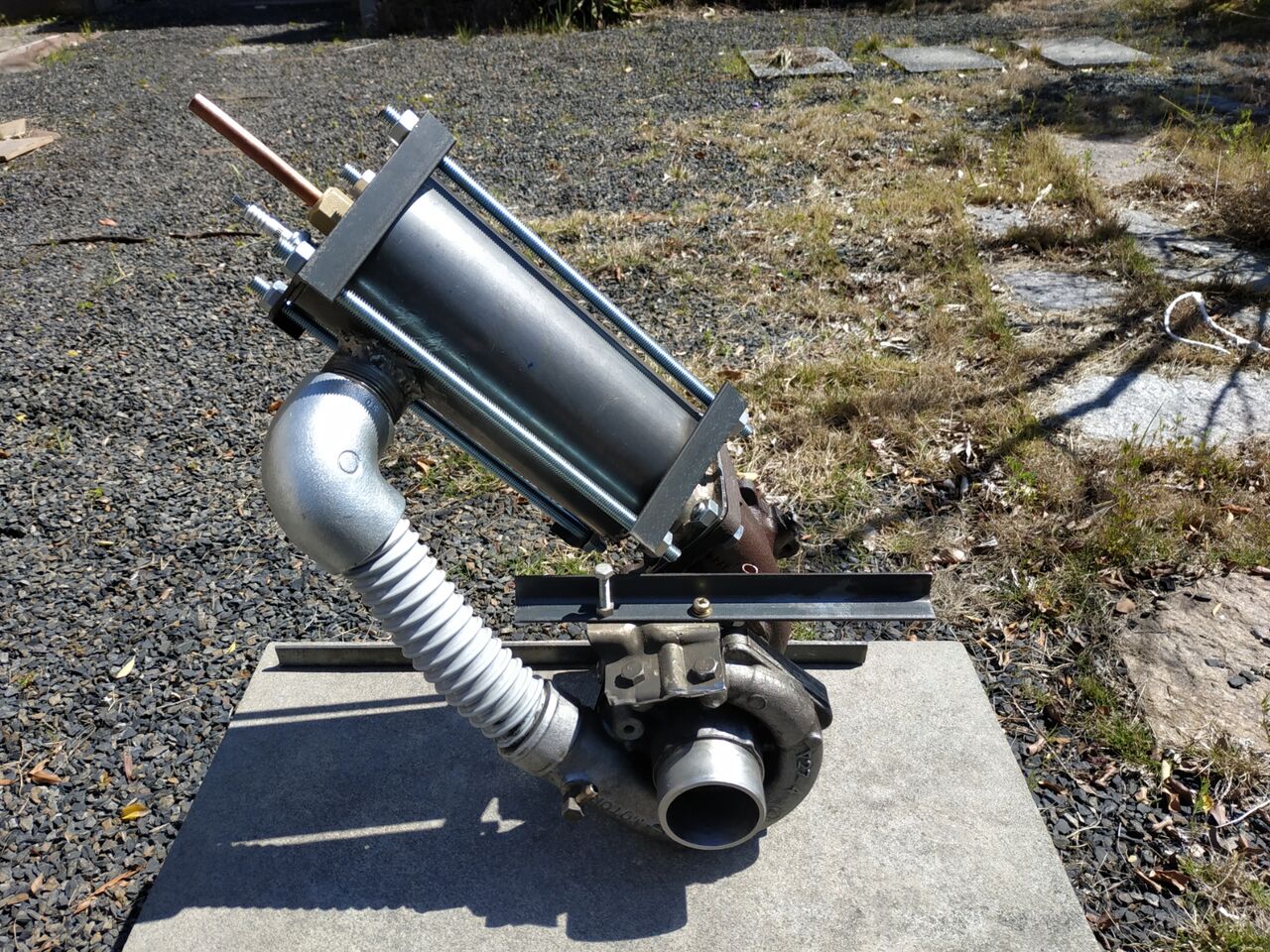 ジェットエンジン自作2 ストリキニーネの工作