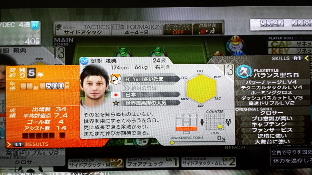 みっくり ん 御厨選手を育ててみたので ぷろぴーのゲームとかアニメとか