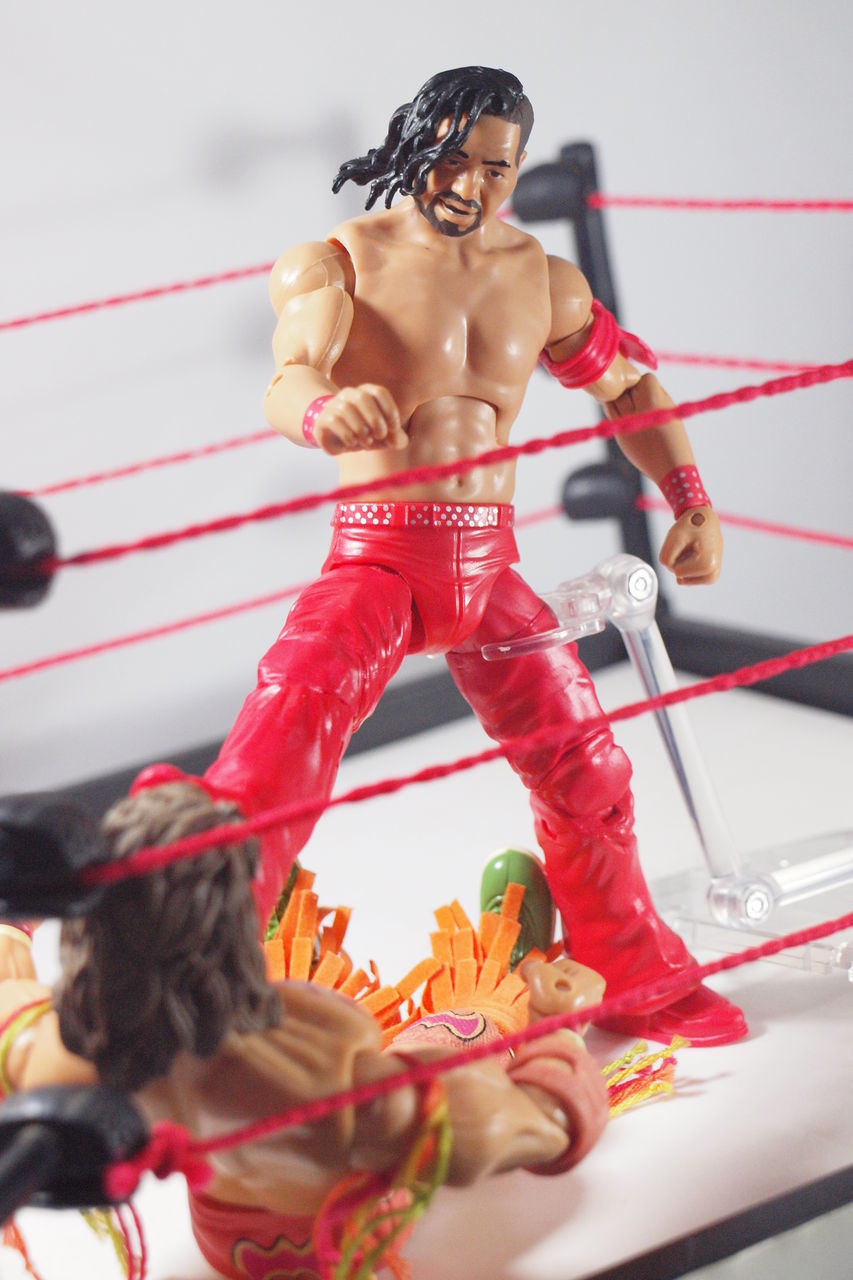 WWE マテル　エリート　中邑真輔 WWE 中邑真輔 フィン・ベイラー 公式フィギア