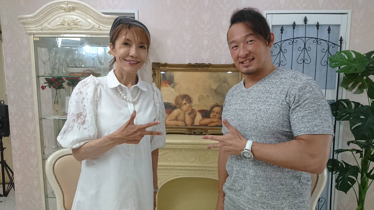 丸藤選手がブル中野さんとコラボ 本日はブル中野さん プロレス速報局