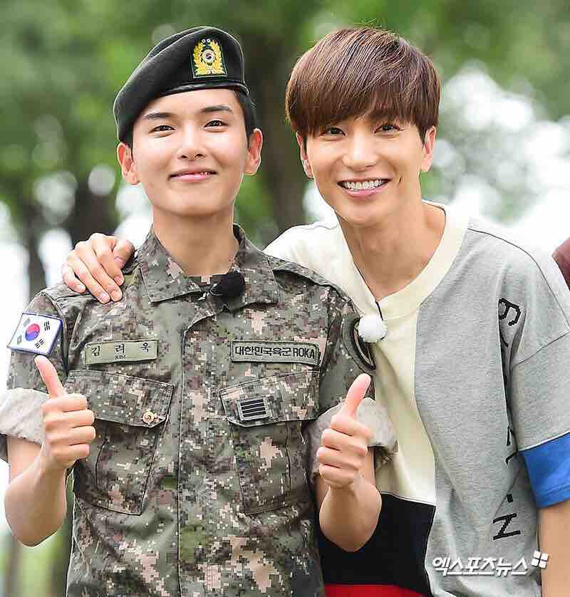 リョウクちゃん除隊 Sjキュヒョンさらんへおんま