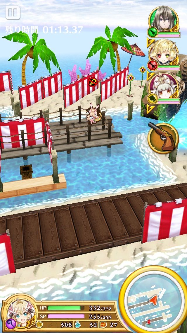 白猫 お正月 4 流鏑馬会場 Normal ぷるるの白猫日記