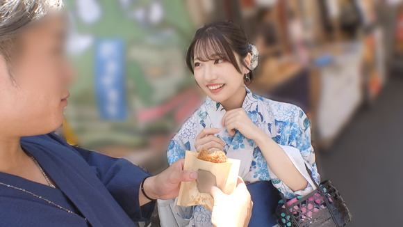 巨乳の浴衣美女を半分脱がしてセックスするって最高だな！ 5