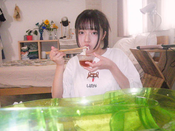 SODから童顔Gカップ巨乳が眩しい現役女子大生 葵ななせがAVデビューするぞ！ 5