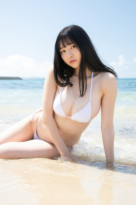 グラドル我妻ゆりかのエッチな白肌ムチムチ巨乳がたまらんすぎる件 4