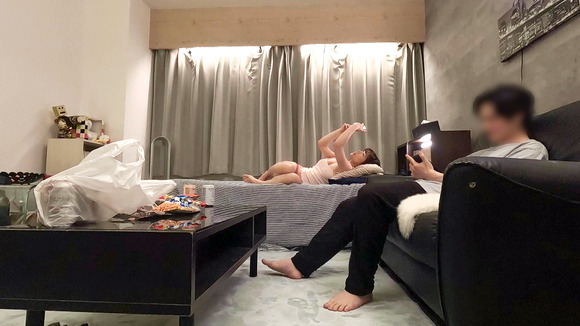 【朝からハメ潮】爆乳恋人と朝ハメセックスを堪能する同棲生活ってええな 6